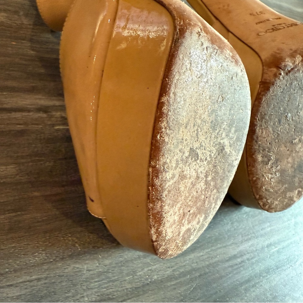 Jimmy Choo Nude Heels - Picture 9 of 11